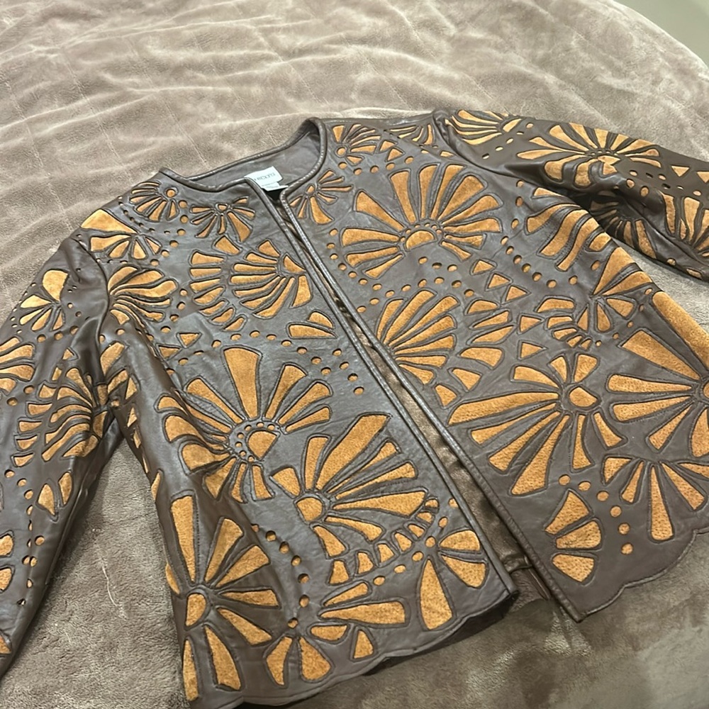 Leather Chico’s Jacket